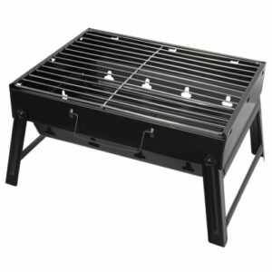 AGM Holzkohlegrill Picknickgrill Edelstahl Kleiner Grill Portable Campinggrill A