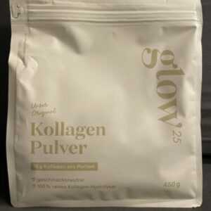 Glow25® Collagen Pulver [450g] - Das Original - Premium Kollagen Hydrolysis