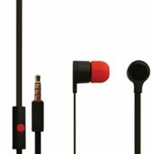 # HTC RC-E295 39H00014-00M black red In Ear Headset mit sattem Bass NEU...