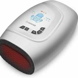 Kabelloses Massagegerät Handmassagegerät mit Wärme  Kompression 3 Stufen, B-Ware