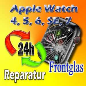 Apple Watch 4 / 5 / 6 / SE / 7 Series Display Reparatur Front-Glas Austausch