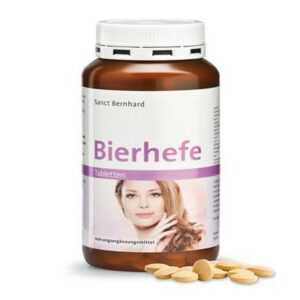 800 Bierhefe Tabletten von Sanct Bernhard (zwei Dosen), Vitamin B Komplex