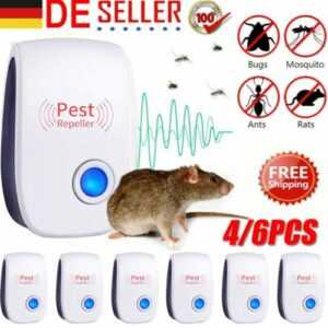 Ultraschall-Mäuseschreck Haus Mäuse Ratten Abwehr Schädlingsbekämpfer Schreck