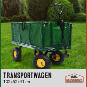 Transportwagen Bollerwagen Gartenwagen 550kg Luftbereift Gerätewagen Handwagen