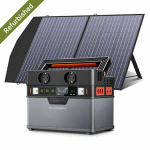 Solargenerator 300W mit 100W Solarpanel, 288Wh Tragbare Powerstation für Outdoor