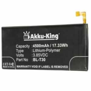 Akku-King Akku für LG X Charge, X Power 2, L63BL L64VL M320 M320DSN- EAC63458501