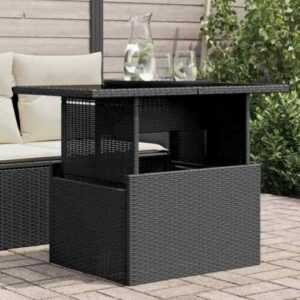 Gartentisch Tisch Esstisch Couchtisch Gartenmöbel Poly Rattan Akazienholz vidaXL