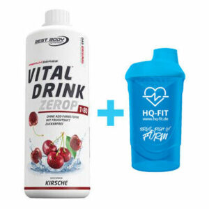 Best Body Nutrition Vital Drink 1 Liter Konzentrat + Gratis Shaker