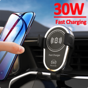 30w kabelloses schnell Ladegerät Auto Halterung iPhone Android Samsung Huawei