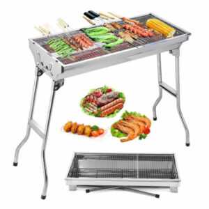 BBQ Grill Holzkohlegrill Tragbar Klappgrill Campinggrill Faltgrill Standgrill