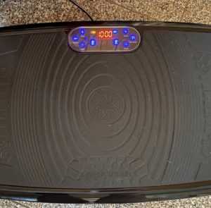 Vibrationsplatte v. Merax, 3D-Oszillation, 5 Programme, 180 Stufen, bis 150 Kg