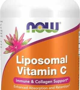 NOW Foods, Liposomales Vitamin C, 120 pflanzliche Kapseln
