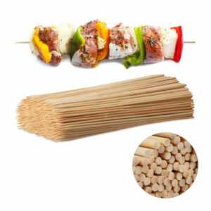 Schaschlikspieße 500er Set Holz Grillspieße Fleischspieße Bambusspieße Grillen