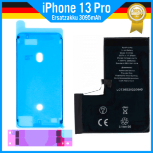 Ersatz Akku für iPhone 13 Pro + Rahmenkleber