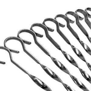 Schaschlik Spieße 50 cm Edelstahl 10er Pack 2mm