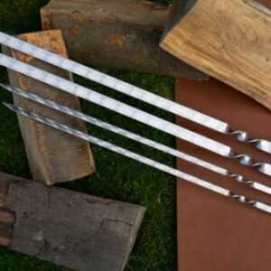 Grillspieß "Classic" 12mm/20mm, Schaschlik, Kebab, Schampura, 3mm Edelstahl