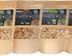 Räucherchips von JSM® | 100% Natürliche Smoker-Holzchips 1 kg