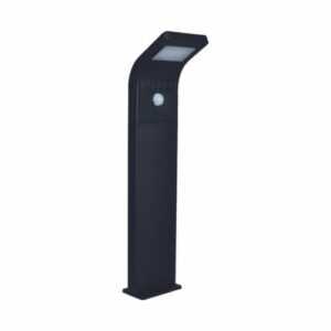 MeLiTec Solar Gartenleuchte SO44, Bewegungsmelder, schwarz