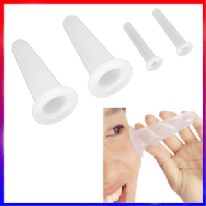 4er Set Silikon Gesicht Schröpfen Schröpfgläser Vakuum Schröpfkopf Massage Cups✅