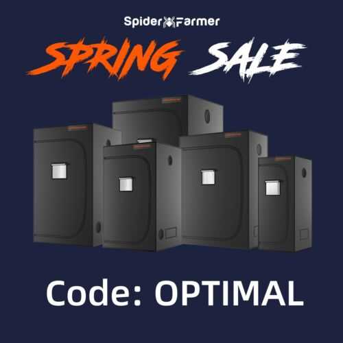 Spider Farmer Indoor Grow Tent Mylar Green Room 1680D Oxford  Hydroponic Plant