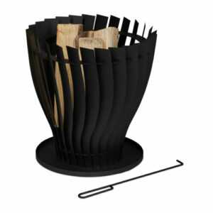 Feuerkorb rund, Brennkorb, Feuerschale modern, Feuerschüssel, Garten Feuerstelle