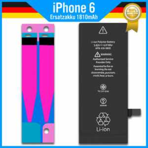 Ersatz Akku 1810 mAh für Original Apple iPhone 6 Batterie Battery Accu