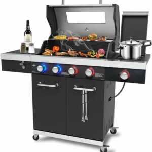Gasgrill "KINGSTON" von El Fuego | mit Infrarotbrenner | LED-Beleuchtung | AY505