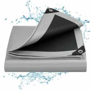 Abdeckplane Gewebeplane Schutzplane wasserdicht mit Ösen PE 180g/m2 UV beständig