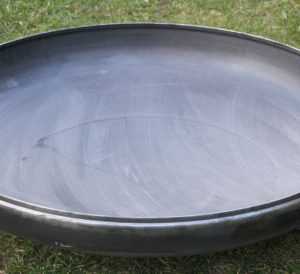 Feuerschale Klöpperboden 400 mm 40 cm Wanddicke 4 mm
