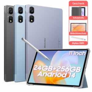 Blackview Tab 16 Pro Android 14 Tablet 16GB+256GB 11Zoll Game Tablet 4G Dual SIM