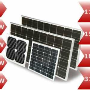 Solarmodul Solarpanel 12V 5 10 30 40 50 100 130 150 160 180 325 330 370Watt Mono