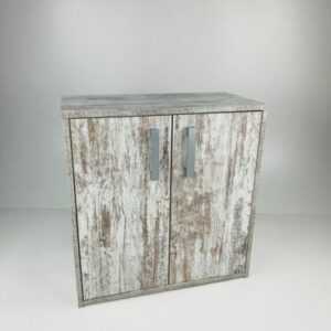 Kommode Rick Schrank mit 2 Türen 67x35x69cm Canyon White Pine Neu