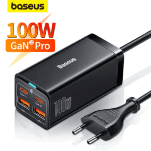 Baseus 100W Schnellladegerät GaN Schreibtisch Ladegerät PD PPS QC4.0 Netzteil