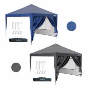 24MOVE® Pavillon Gartenzelt Partyzelt Faltpavillon Zelt Set Gartenpavillon