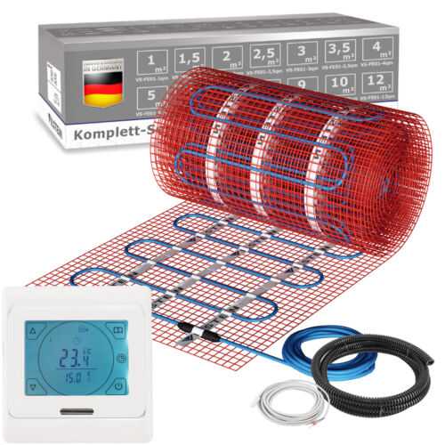 Elektrische Fußbodenheizung Bodenheizung Elektro Elektrisch Fliese Bad Set 150W