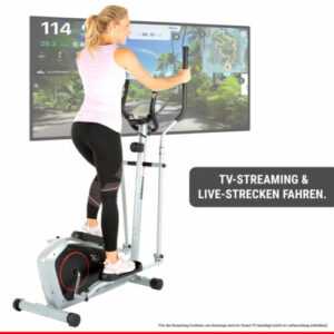 HAMMER Crosstrainer Ellyptech CT3, Heimtrainer, Fitnessgerät, Cardiotraining
