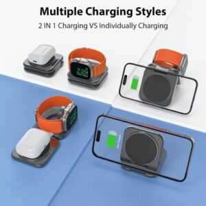 Mag-Safe Ladegerät Für Iphone Ladestation: Magnet Wireless Charger Induktive Kab