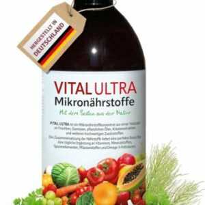 480 ml - Mikronährstoffkonzentrat mit Vitaminen, Mineralien, Spurenelementen, Pf