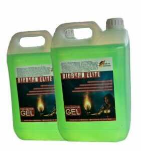 2 STÜCK Brenngel 5L für Gel Kamine - Gel Feuerstellen