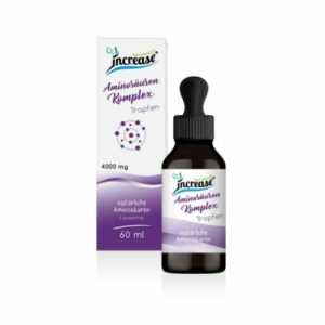 Increase Aminosäuren Tropfen - 60ml - 4000mg Aminosäuren pro Tagesdosis -Vegan