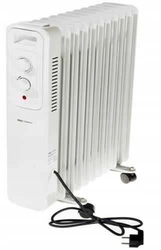 Ölradiator 11 Rippen 2500W Öl Radiator Elektroheizung Heizer