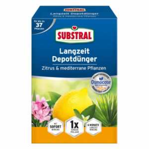 Substral Langzeit Depotdünger für Zitrus & Mediterrane Pflanzen - 750 g Dünger
