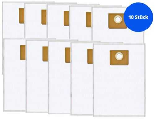 10 Staubsaugerbeutel geeignet für Kärcher NT 25/1 Ap,NT 35/1 Tact Te,NT 351 Ho