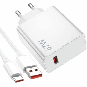 Xiaomi 67W Schnell Ladegerät Netzteil 6A USB-C Kabel Redmi Note10/11/12Pro K70