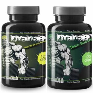 Dyanabol Testo und Pre Workout Booster Muskelaufbau Extrem Anabol Kombipaket
