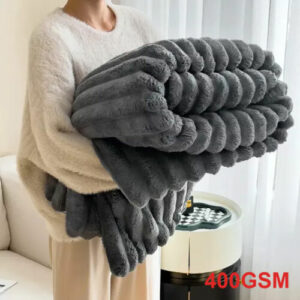 2er Kuscheldecke Tagesdecke Bettüberwurf 200x230 Micro Wohndecke