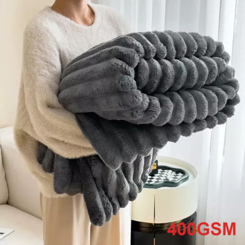 2er Kuscheldecke Tagesdecke Bettüberwurf 200x230 Micro Wohndecke