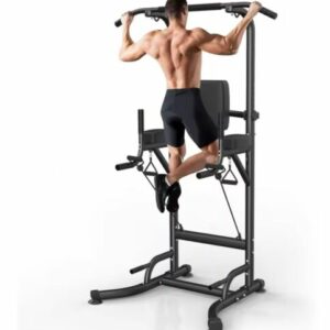 Tower Dip Station Pull Up Bar Multi-Funktion Home Gym Klimmzug Workout Training