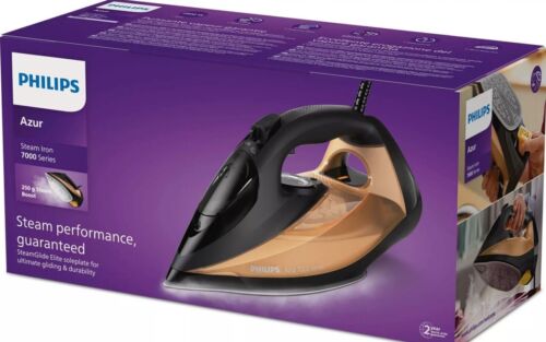 Philips 7000 series Azur DST7040/80 2800W Dampfbügeleisen - Schwarz/Gold