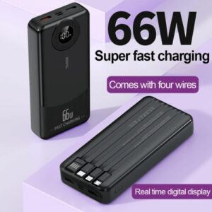 Power Bank 30000mAh Tragbar Powerbank Externer Batterie Ladegerät für alle Handy